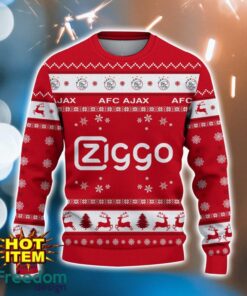 AFC Ajax 3D Ugly Christmas Sweater For Men And Women Sport Fans Product Photo 2