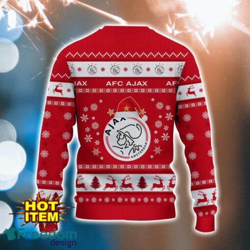 AFC Ajax 3D Ugly Christmas Sweater For Men And Women Sport Fans Product Photo 3