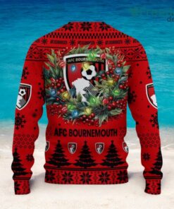 A.F.C. Bournemouth Christmas Ugly Sweater 3D Gift For Men And Women Product Photo 3