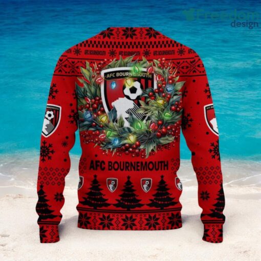 A.F.C. Bournemouth Christmas Ugly Sweater 3D Gift For Men And Women Product Photo 3