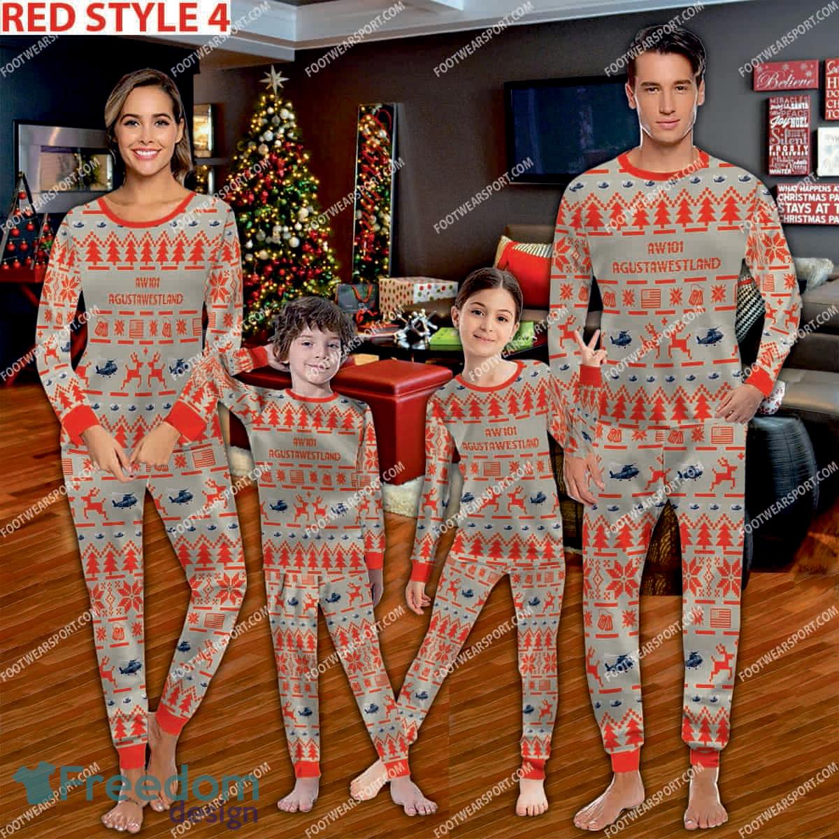agustawestland-aw101-ugly-christmas-aircraft-family-pajamas-set-gift-family-3.jpg AgustaWestland AW101 Ugly Christmas Aircraft Family Pajamas Set Gift Family - AgustaWestland AW101 Aircraft Pajamas Set Family Photo Red