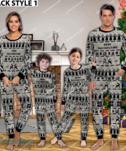 AgustaWestland AW109 Ugly Christmas Aircraft Pajamas Set Army Gift