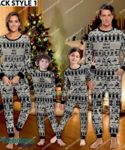 AH-64 Apache AH64 Aircraft Ugly Christmas Pajamas Set Men Women Children