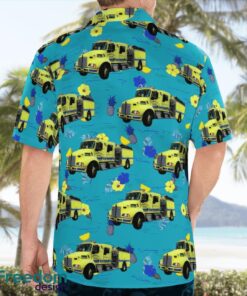 Ahmeek Fire Department Ahmeek, Michigan Summer Hawaiian Shirt Product Photo 2