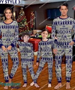 Aichi B7A Ryusei Aircraft Pajamas Set Family Gift For Family Christmas image Aichi B7A Ryusei Aircraft Pajamas Set Family Gift For Family Christmas - Aichi B7A Ryusei Aircraft Pajamas Set Family Photo Navy