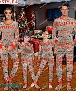 Aichi B7A Ryusei Aircraft Pajamas Set Family Gift For Family Christmas image Aichi B7A Ryusei Aircraft Pajamas Set Family Gift For Family Christmas - Aichi B7A Ryusei Aircraft Pajamas Set Family Photo Red