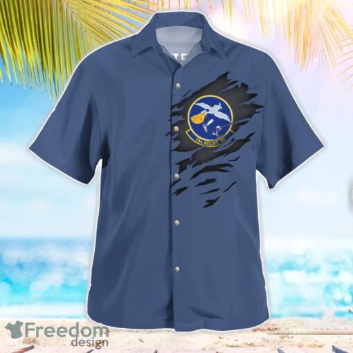 Air Force 14th Airlift Squadron C-17 Globemaster III Beach Shirt For Team Product Photo 3