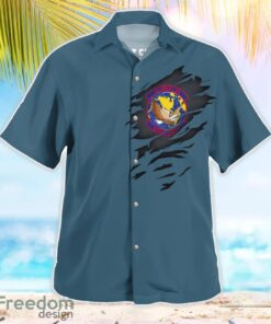 Air Force 15th Airlift Squadron Boeing C-17 Globemaster III Beach Shirt For Team Product Photo 3