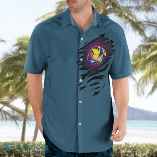 Air Force 15th Airlift Squadron Boeing C-17 Globemaster III Beach Shirt For Team Product Photo 4