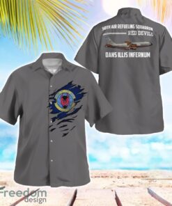 Air Force 50th Air Refueling Squadron 6th Operations Group Boeing KC-135R Stratotanker Beach Shirt For Team