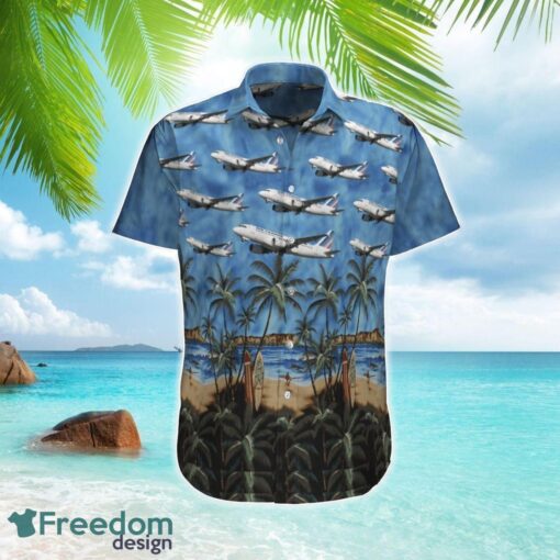 Air France Airbus A319-100 Hawaiian Shirt Beach Shirt Summer Holiday Gift Product Photo 1