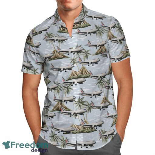 Air France Airbus A320 Hawaiian Shirt Beach Shirt Summer Holiday Gift Product Photo 2