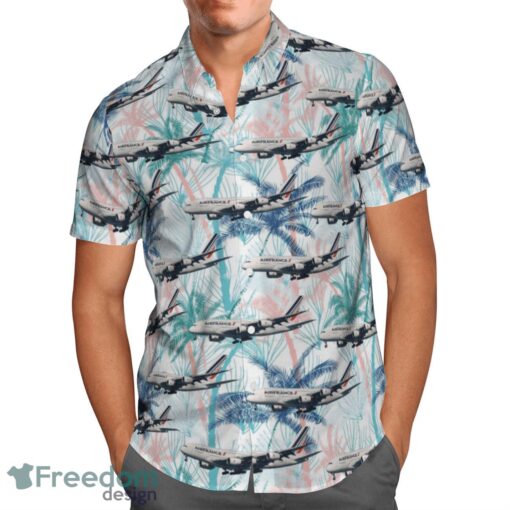 Air France Airbus A380 Hawaiian Shirt Product Photo 2