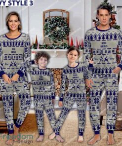 Airbus A318 Ugly Christmas Aircraft Pajamas Set Gift For Family image Airbus A318 Ugly Christmas Aircraft Pajamas Set Gift For Family - Airbus A318 Aircraft Pajamas Set Family Photo Navy