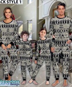 Airbus A320 Ugly Christmas Aircraft Pajamas Set Family Gift Family