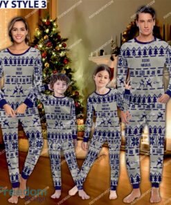 Airbus A330 Aircraft Pajamas Set Family Army Gift Christmas image Airbus A330 Aircraft Pajamas Set Family Army Gift Christmas - Airbus A330 Aircraft Pajamas Set Family Photo Navy