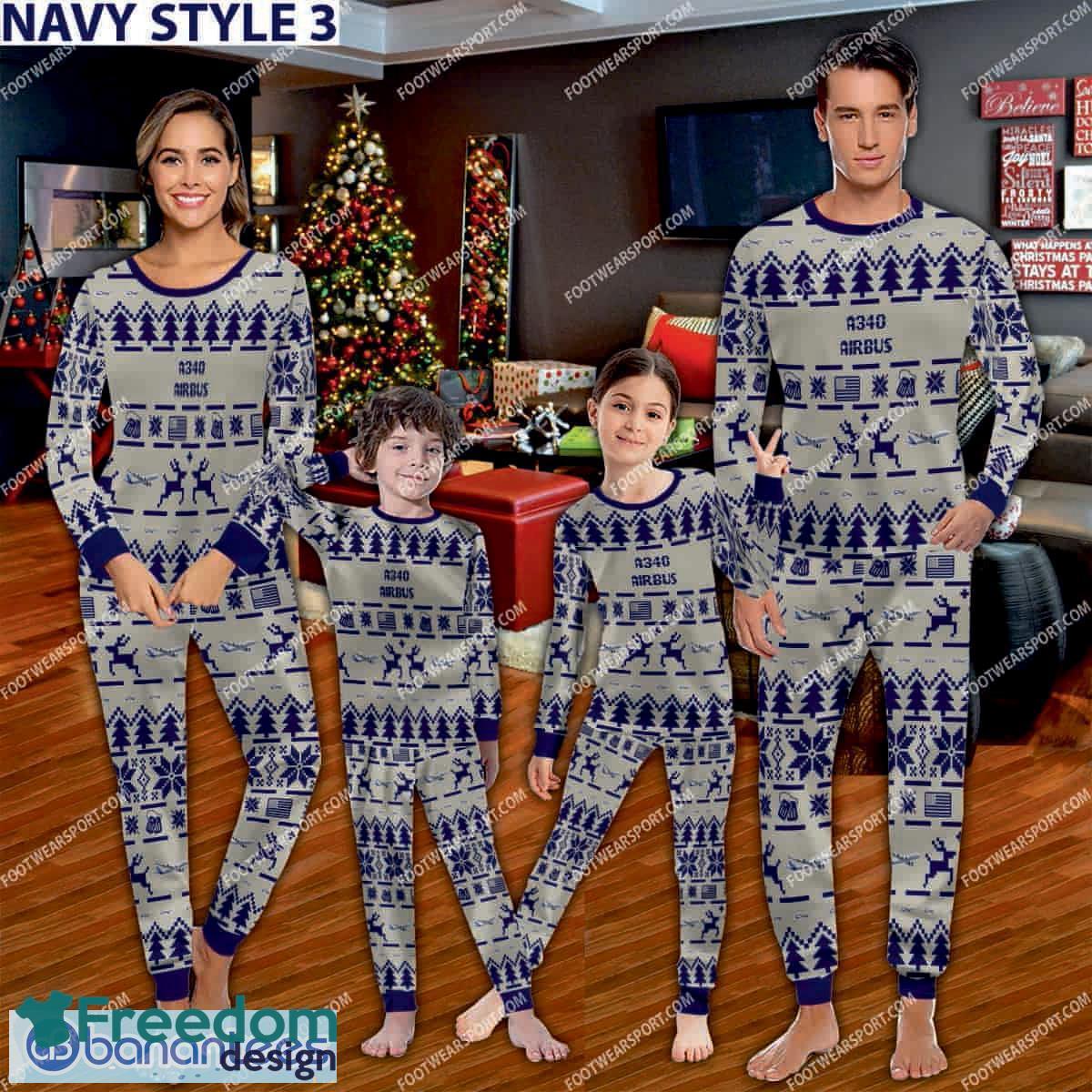 airbus-a340-aircraft-family-pajamas-set-men-women-children-christmas-2.jpg Airbus A340 Aircraft Family Pajamas Set Men Women Children Christmas - Airbus A340 Aircraft Pajamas Set Family Photo Navy