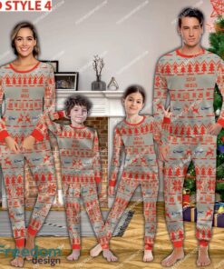 Airbus A350 Aircraft Ugly Christmas Pajamas Set Gift For Family image Airbus A350 Aircraft Ugly Christmas Pajamas Set Gift For Family - Airbus A350 Aircraft Pajamas Set Family Photo Red