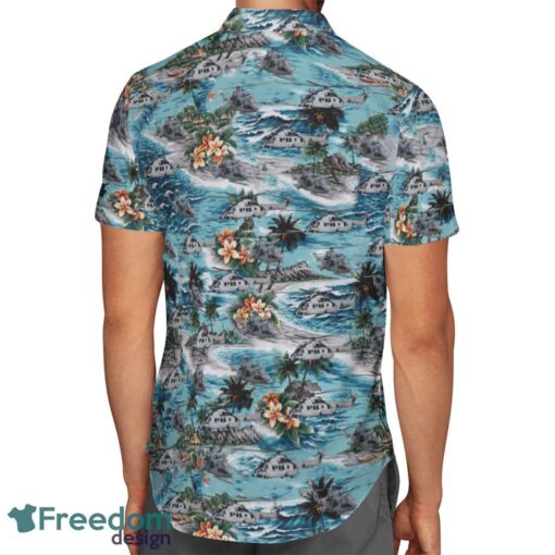 Airbus Helicopters H225M French Air Force Hawaiian Shirt Beach Shirt Summer Holiday Gift Product Photo 3