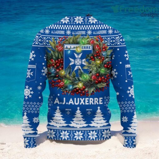 AJ Auxerre Christmas Ugly Sweater 3D Gift For Men And Women Product Photo 3