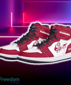 Alabama Crimson Tide Air Jordan Hightop Shoes New Custom Name For Fans Gift Sneaker - Alabama Crimson Tide Air Jordan Hightop Shoes Photo 5