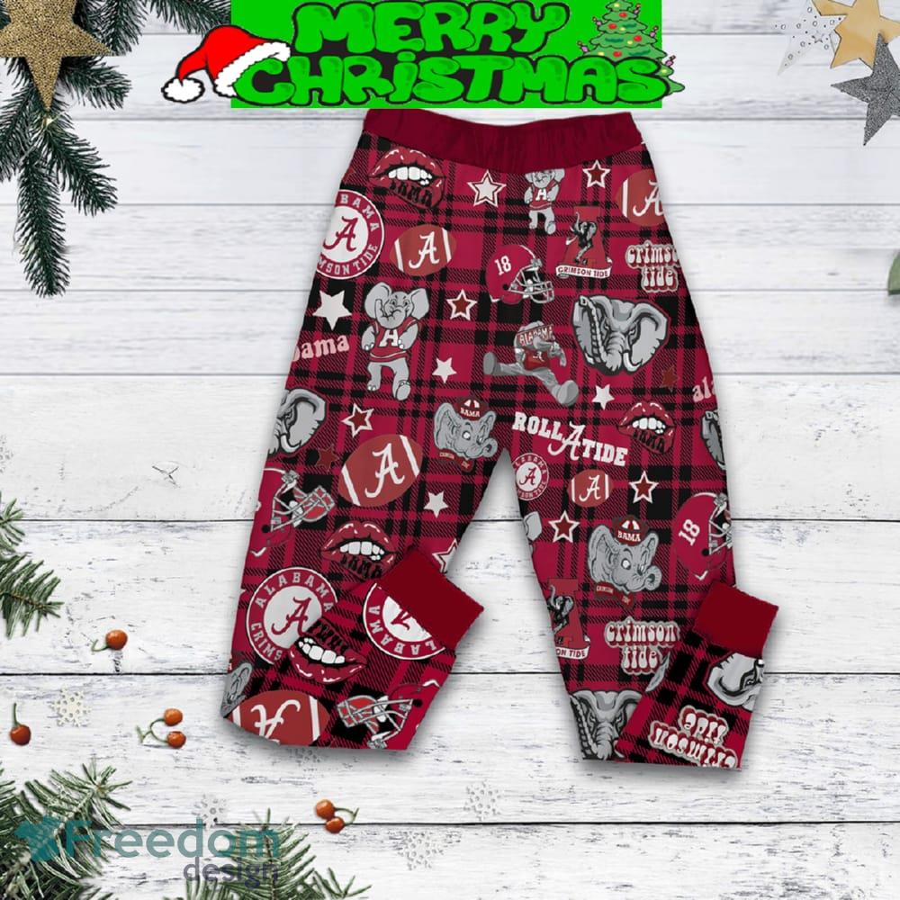 Alabama Crimson Tide Grinch Hate Us Christmas Fleece Pajamas Set For Christmas image Alabama Crimson Tide Grinch Hate Us Christmas Fleece Pajamas Set For Christmas - Alabama Crimson Tide Grinch Hate Us Christmas Fleece Pajamas Set-4