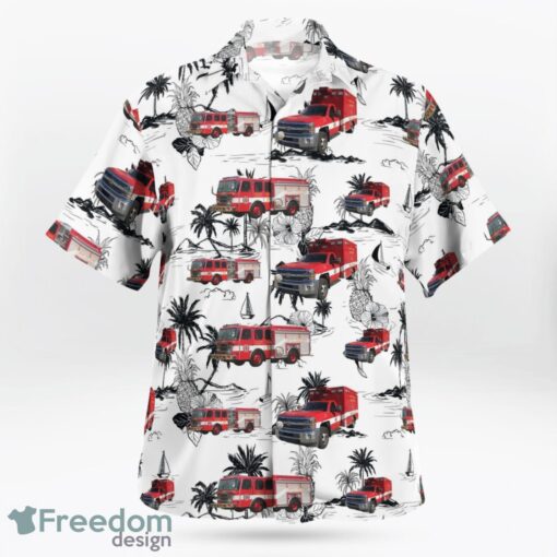 Alachua County, Florida, Alachua County Fire Rescue Hawaiian Shirt Product Photo 3