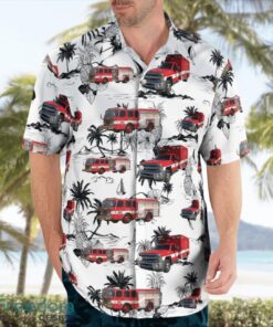 Alachua County, Florida, Alachua County Fire Rescue Hawaiian Shirt Product Photo 4