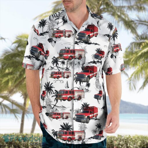 Alachua County, Florida, Alachua County Fire Rescue Hawaiian Shirt Product Photo 4