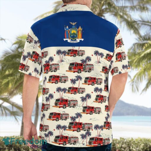 Albany Fire Department New York Truck Beach Shirt For Team Product Photo 4