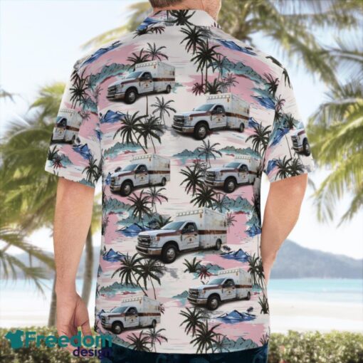 Albany, Georgia, Dougherty County EMS Beach Hawaiian Shirt Product Photo 2