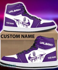 Albany Great Danes Air Jordan Hightop Shoes New Custom Name For Fans Gift Sneaker - Albany Great Danes Air Jordan Hightop Shoes Photo 4