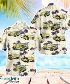 Albany International Airport Fire Department Hawaiian Shirt Beach Shirt Summer Holiday Gift