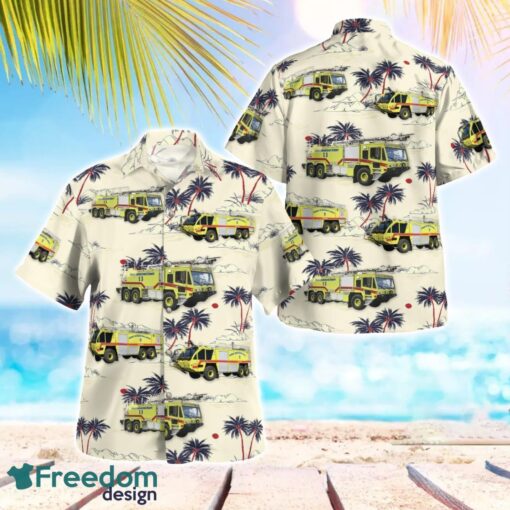 Albany International Airport Fire Department Hawaiian Shirt Beach Shirt Summer Holiday Gift Product Photo 1