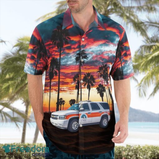 Albuquerque, New Mexico, University of New Mexico Department of Emergency Medicine EMS Aloha Hawaiian Shirt Product Photo 3