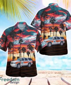 Albuquerque, New Mexico, University of New Mexico Department of Emergency Medicine EMS Aloha Hawaiian Shirt