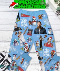 All I Want For Christmas Is Home Malone Pajamas Set Men Women For Fans image All I Want For Christmas Is Home Malone Pajamas Set Men Women For Fans - All I Want For Christmas Is Home Malone Pajamas Set-3