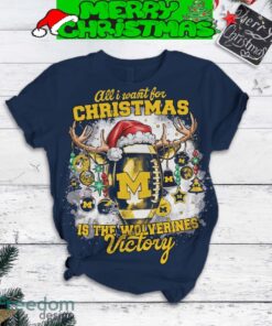 All I Want For Christmas Is The Wolverines Victory Pajamas Set Men Women For Fans image All I Want For Christmas Is The Wolverines Victory Pajamas Set Men Women For Fans - All I Want For Christmas Is The Wolverines Victory Pajamas Set-4