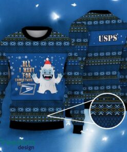 All I Want For Christmas  Is usps Christmas Sweater For Men Women Hoiliday Gift