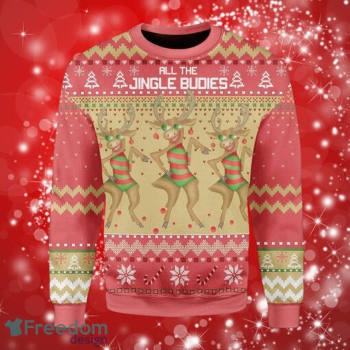 All The Jingle Budies Christmas Gifts Christmas 3D Sweater Shirt Product Photo 1