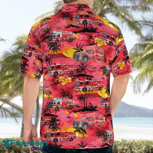 Allen, Texas, Allen Fire Department Summer Hawaiian Shirt For Men Women Product Photo 2