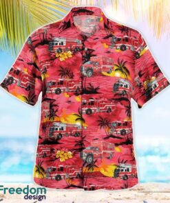 Allen, Texas, Allen Fire Department Summer Hawaiian Shirt For Men Women Product Photo 3