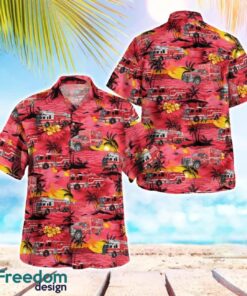 Allen, Texas, Allen Fire Department Summer Hawaiian Shirt For Men Women