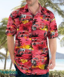 Allen, Texas, Allen Fire Department Summer Hawaiian Shirt For Men Women Product Photo 4