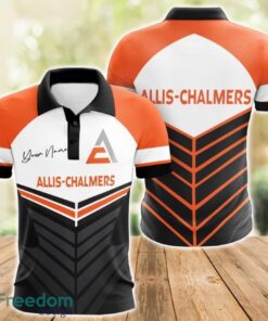 Allis Chalmers 3D Polo Shirt For Car Lover Golf Fans Gift Polo Shirt Custom Name