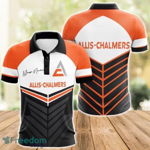 Allis Chalmers 3D Polo Shirt For Car Lover Golf Fans Gift Polo Shirt Custom Name Product Photo 1