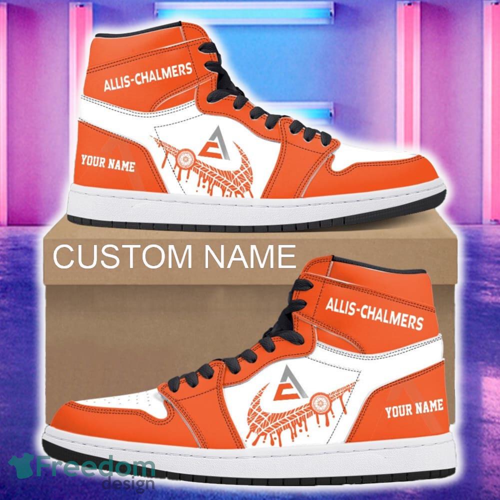 Allis Chalmers Car Air Jordan 1 Hightop Shoes New For Fans Gift AJ1 Sneaker Custom Name image Allis Chalmers Car Air Jordan 1 Hightop Shoes New For Fans Gift AJ1 Sneaker Custom Name - Allis Chalmers Air Jordan 1 Hightop Shoes_4