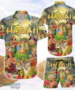 Aloha Hawaiian Shirt Girl Shake Your Body 3D Printing Hawaiian Shirt Beach Vacation Themed Gifts