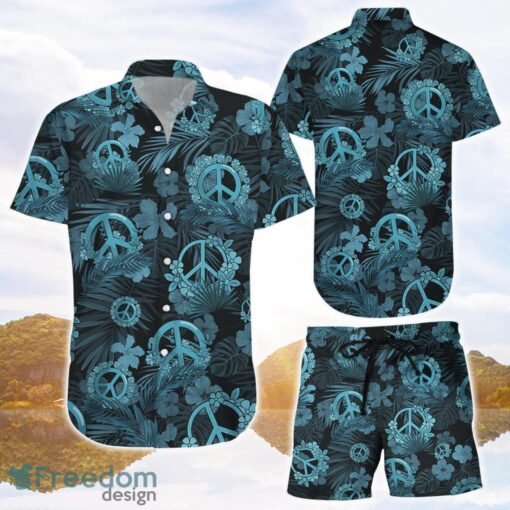 Aloha Hawaiian Shirt Hippie Summer Vibe Tropical Hawaiian Aloha 3D Printing Hawaiian Shirt Product Photo 1