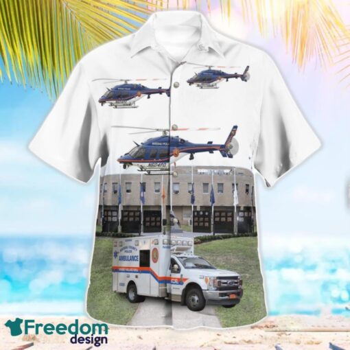 Aloha Nassau County Police, New York Summer Hawaiian Shirt For Men Women Product Photo 3